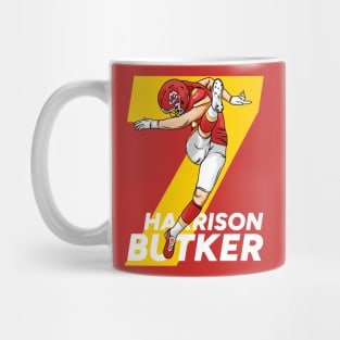 Harrison Butker Kansas City #7 // Cartoon style Mug